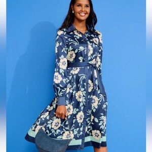 TIE WAIST SHIRTDRESS